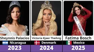 👑 All Miss Universe Winners (1952&ndash;2025)