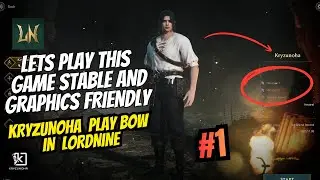 LORDNINE Infinite Class Livestream  Kryzunoha Debut with Bow Main (Archer Build Weekend Grind)