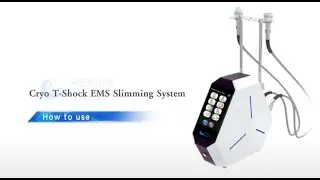 How to Install & How to Use Cryo T-Shock EMS Slimming System | Operating Instructions for Cryo EMS