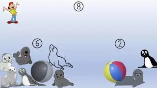 Zahlenzerlegung 8 (schwer)