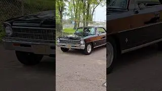 1967 Chevrolet Nova SS Classic Car Drive By Engine Sound The Barn Car Show 2025
