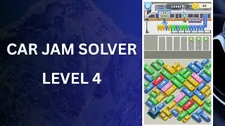 Car Jam solver game || Level 4 #gamebuzz #games #puzzle game 