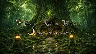 🌿✨ Sacred Forest Rain for Deep Sleep | Relax & Fall Asleep Fast