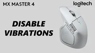 Logitech MX Master 4: как отключить вибрацию