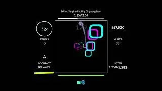 Sound Space | Seifuku Yangire - F***ing Disgusting Scum | s- NP 96.24%