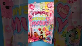 ASMR Распаковка миниатюрной игрушки-антистресс MushyKinz Mystery Mini Mushy Taba Squishies: прият...