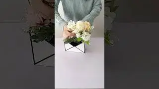 Envelope Flower Box | Foldable | Custom | Black Dot Box | ZY paper printing