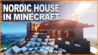 Minecraft: NORDIC HOUSE TUTORIAL | How to build in Minecraft