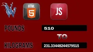 How To Create Weight Converter By Using HTML & JAVASCRIPT By Amazing Techno Tutorials