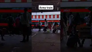 Indian military train #army ⟬⟭💜