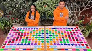 Puzzle sort ball game solve and challenge very quick