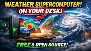 NVIDIA Earth-2: A Weather Supercomputer on Your Desk (Free & Open Source) 🌍