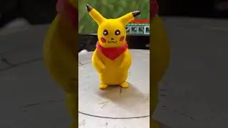 clay character sculpting ~ Pikachu #art #pokemon