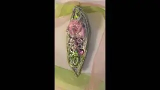 Elven Jewelry/Pendant/Organic Leaf/Magic/