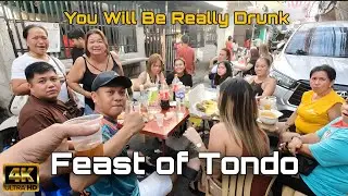 YOU'RE NOT ALLOWED TO REFUSE CHEERS and FOOD | FEAST of STO. NI&Ntilde;O DE TONDO MANILA PHILIPPINES [4K]🇵🇭