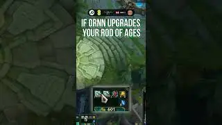 ORNN CAN DOUBLE YOUR ROD  #leagueoflegends #leaguetips #leagueguides