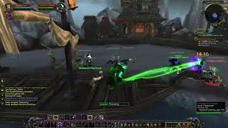 World of Warcraft Classic (leveling in Worgen Starting Zone)