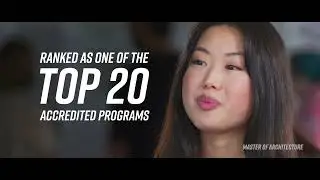 Master of Architecture at the University of Cincinnati
