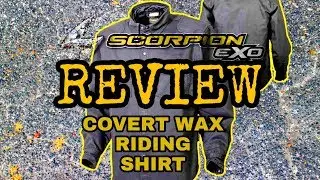SCORPION COVERT WAX RIDING SHIRT (review)