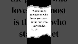 Silent Love Hurts the Most 💔 #love #usashorts #viralshorts