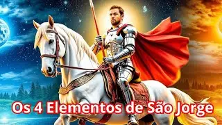 Desperte os 4 Elementos com São Jorge: Conquiste Proteção, Clareza, Cura e Coragem Espiritual!