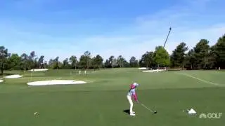 Victoria Matthews Wins Girls 7-9 Driving at Augusta Drive Chip & Putt