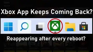 Stop Xbox Automatically Pinning Itself to Taskbar | Guide