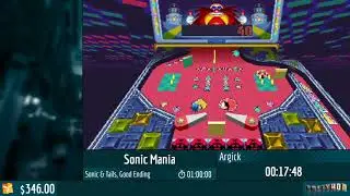 Sonic Mania Plus (Sonic & Tails, Good Ending) by Argick in 56:21 - Coronavirus Relief 2020
