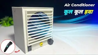 Cooler kaise banaye, Mini ice cooler kaise banaye, How To Make air cooler 🥶,#icecooler