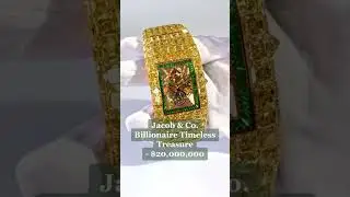 $20,000,000 482 yellow diamonds Jacob&Co Billionaire Watch #jacobandco #watchcollection