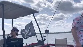 Set sail on our wedding Pirate ship at Pirates Hideaway in Eagle River Wisconsin!