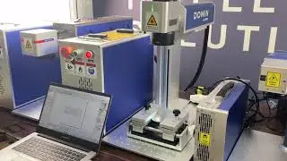 1mm stainless steel cutting with 50w fiber laser cutting machine