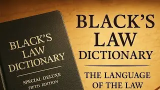 Episode 39: Black&rsquo;s Law Dictionary | The Secret Language of the Law