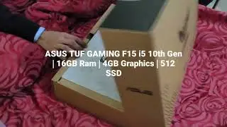 ASUS TUF F15 GAMING LAPTOP | i5 10th Gen | 16GB Ram | RS 66K | UNBOXING | RELIANCE DIGITAL | ICICI