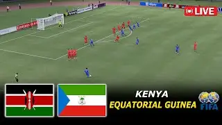 🔴Kenya vs Equatorial Guinea | International Friendly Football Match 2025 |eFootball PES21 Simulation