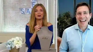 Or Paz Sterling Silver Textured Heart Necklace on QVC