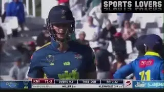 RAM SLAM T20 15TH MATCH CAPE COBRA VS KNIGHTS 26 NOVEMBER 2017 HIGHLIGHT | SPORTS LOVERS