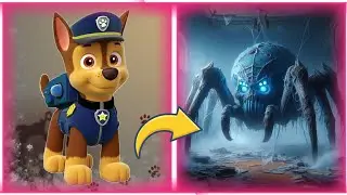 Paw Patrol Transformation: Zombie Spider IMAX 4K Horror