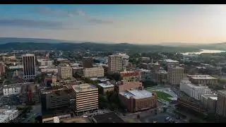 Urban Elegance: A Drone's Perspective on the Beautiful Cityscape