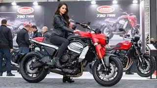 Представлен новый Jawa 730 Twin 2026 года!! Нео-ретро кафе-рейсер с изюминкой!!