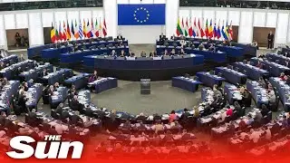 LIVE: Ukrainian President Zelensky addresses European Parliament in Brussels