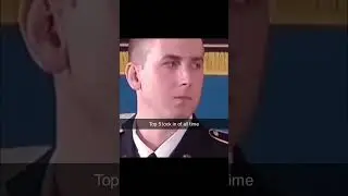 Military man locks in during a serious speech