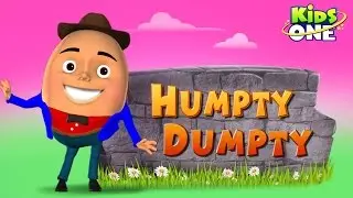 Humpty Dumpty Sat on a Wall | New Humpty Dumpty | 3D Rhymes for Children - KidsOne