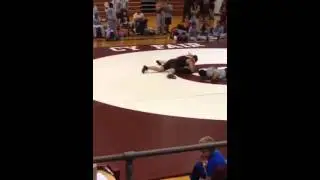 Pin in 22 second- Cy- Fair High School Wrestling