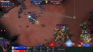 Starcraft II HomeStory Cup XXIII 2023 Jun30 Harstem(P) v Lambo(Z) Game 1 MAPS - [ESL] Dragon Scales