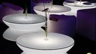 Lounge TABLE  LED SL-LRT-8080, LED Cocktail Table, LED ILLuMInATED Furniture