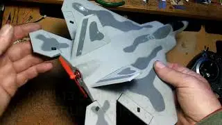 Eachine Mini F-22 Raptor - 1S Brushless Mod