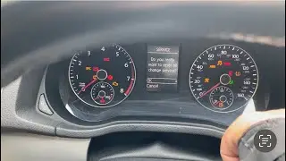 How to reset 2015 Volkswagen Passat oil change service !!! EASY