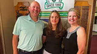 Abbey Schill earns a $1000 scholarship from the Kitchener Sports Association
