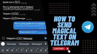 How to send spolier message on telegram । telegram spoiler android । Telegram spoiler message